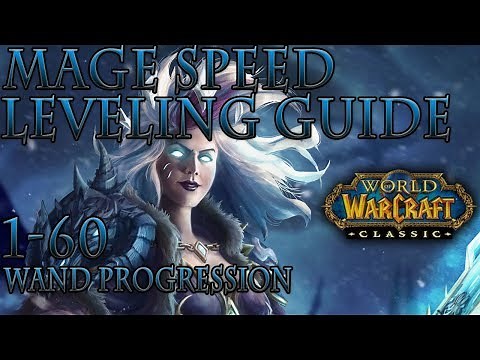 Classic WoW: Mage Speed Leveling Guide | Wand Progression | Talents | Macros | Add-ons