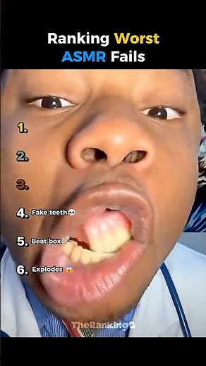 Ranking Worst ASMR Fails 🤣