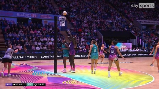 Loughborough Lightning 63-50 Surrey Storm | Netball Super League highlights