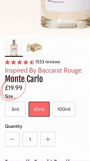 Finally, fragrances that don’t cost a fortune! Try our designer-inspired fragrances from as little as £4.99 | Noted Aromas