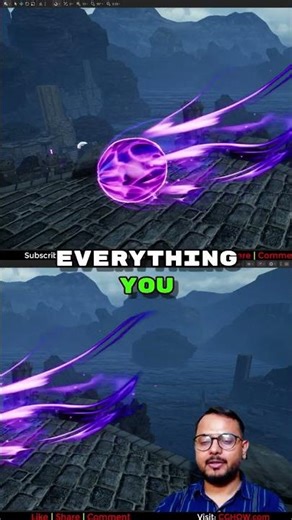 Create Stunning Projectiles in Unreal Engine! 🎮✨ #shorts