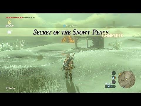 Secret Of The Snowy Peaks Shrine Quest Guide & Suma Sahma Shrine Location | Zelda BotW