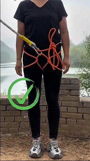 The Emergency Escape Knot Everyone Should Know #knottying #knot #technique #climbing