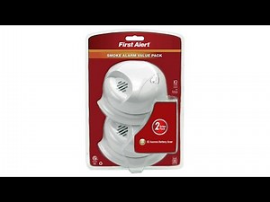 First Alert Battery Operated Ionization Smoke Alarm 2-Pack (SA300CN2)