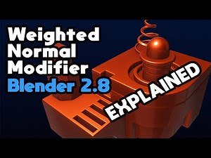 Weighted Normal Modifier Explained - [Blender]