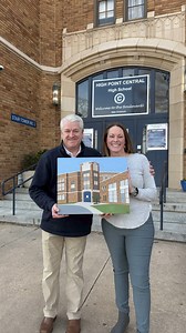 A work of art for a truly inspiring school! Since 2008, we’ve proudly partnered with High Point Central High School to support their educators and the community. To celebrate their unwavering commitment to excellence in education, a local artist captured the school’s spirit in this beautiful painting. A heartfelt thank you to the teachers, staff and students of High Point Central High School who inspire us and make a difference every day! 💙 -Horace Mann Agent: David Gantt-The Horace Mann Compan