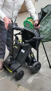 Mobility Plus Stealth foldable Scooter review. The lightest one I can find at 18kg #shorts