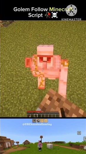 minecraft iron golem #minecraft #anshubisht #gaming