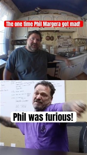 Phil got heated!😲 #BamMargera #Shorts