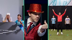 Our biggest RANDOM battle EVER! ⭐️ | Dude Perfect