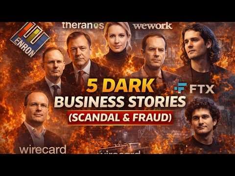 5 Dark Business Stories of Scandal & Fraud | True Business story #theebusinessofpowerandwealth
