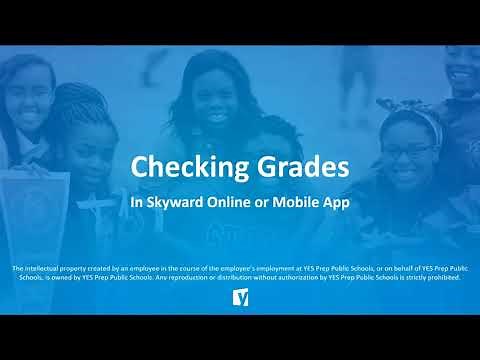 Checking Grades on Skyward
