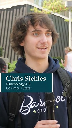 Chris chose Columbus State. Learn more at cscc.edu/transfer and apply today! #ichosecstate