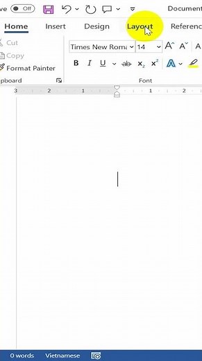 How to select A4 paper size on Word