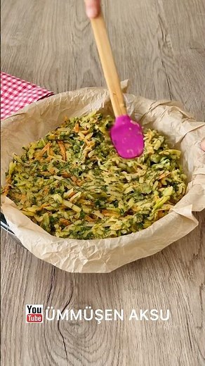MÜCVER Recipe with Few Ingredients ✅ #pratiktarifler #recipes #turkishfood