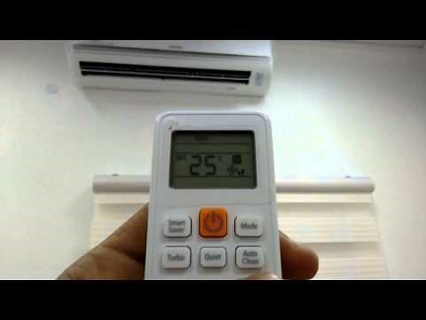 How to : Start on functioning of Samsung Split AC 2 Ton / 3 ton split AC