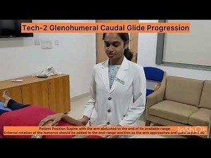 Glenohumeral caudal Glide in resting position