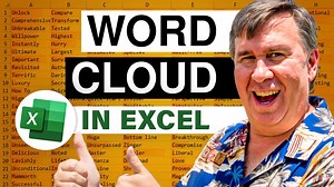 Generate Word Clouds in Excel — Easy Copilot + Python Tutorial