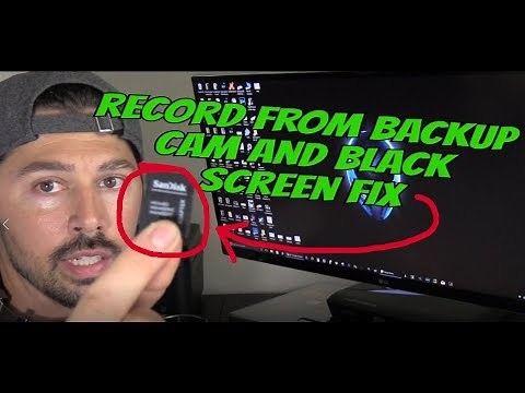 HOW TO FIX BLANK BLACK SCREEN AND BACKUP CAMERA UPDATE ON DASH CAM M6
