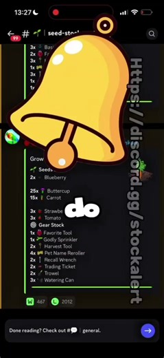 Grow a garden 2 stock notifier #stocknotifier #growagarden2 #gagstocknotifier #stockalert #gag2 #growagarden #leaks #jandel #roblox #robux #viral