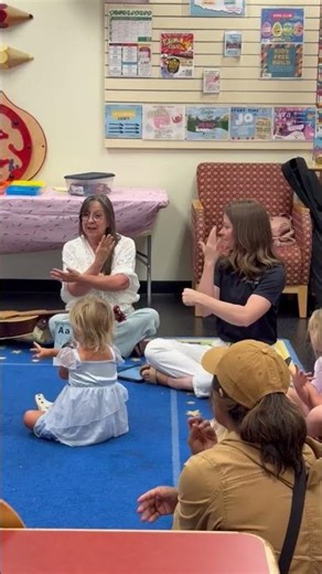 Spring Song with sign language!