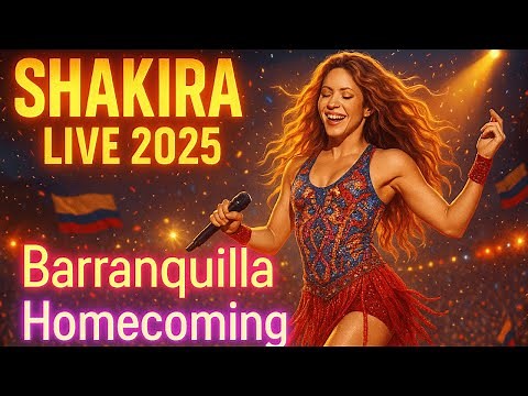 Shakira CONCERT in Barranquilla, Colombia 🇨🇴 | Las Mujeres Ya No Lloran World Tour 2025