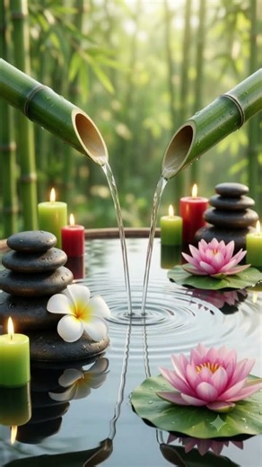 Relaxing Music, Nature Sounds 20 #relaxing #meditationmusic #relax #watersounds #bamboo #sleepmusic