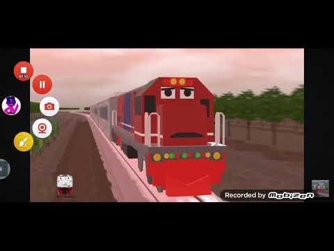 Train Crash #amongus #robux (Java Fallout Forever)