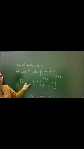 Rank of Matrix | Question - 02