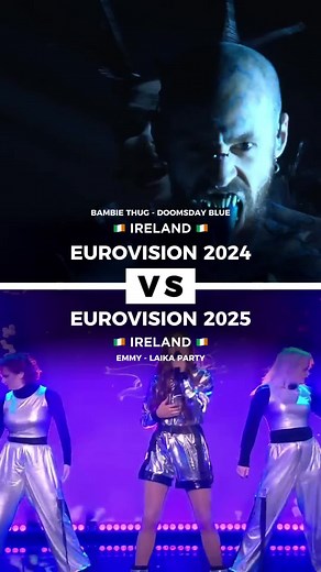 Eurovision 2024 vs 2025: Ireland's Song Contest Journey