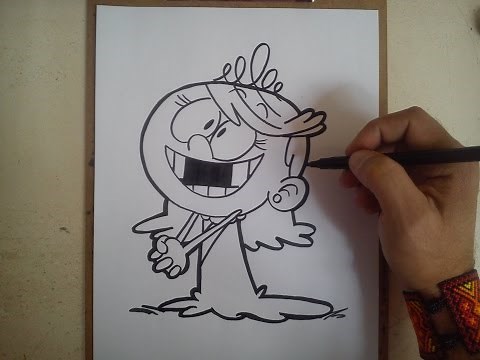 HOW TO DRAW LOLA - THE LOUD HOUSE