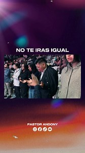 24K views · 1.1K reactions | No te iras Igual | Pastor Andony | Facebook