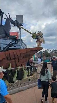 Huge LEGO Sculptures at Disney Springs LEGO Store