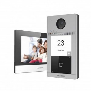 Kit interphone vidéo IP antivandale Hikvision DS-KIS604-S