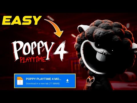 How to Play POPPY PLAYTIME CHAPTER 4 on MOBILE (Android/iOS) 🔥 | Full Guide + Download Link!"
