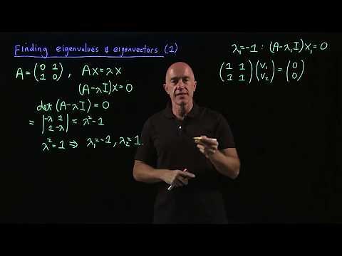 Real eigenvalues and eigenvectors | Lecture 33 | Matrix Algebra for Engineers