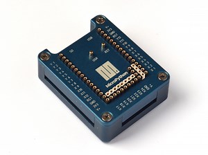 New @MicroPython store – machined anodized aluminium pyboard housing