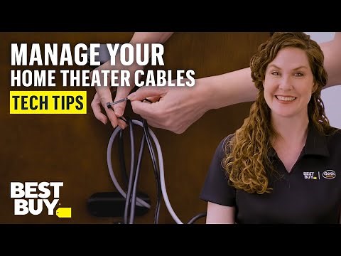 Managing Your Home Theater Cables - Tech Tips from Best Buy