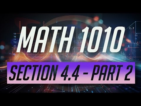 Section 4.4 - Simplifying Complex Rational Expressions - Part 2/6