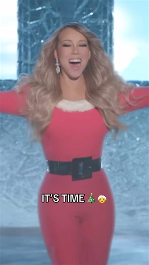 Mariah Carey has officially defrosted 🎄🤶 #mariahcarey #alliwantforchristmasisyou
