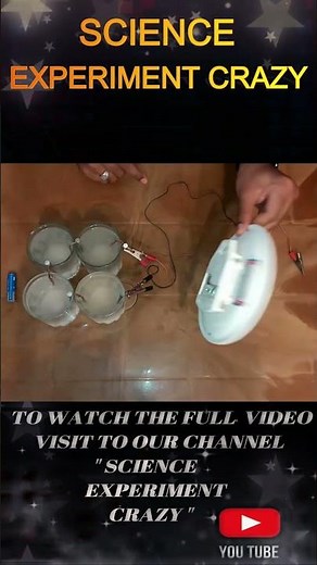 Make SALTWATER Battery at Home Easily #experiment #scienceexperiment