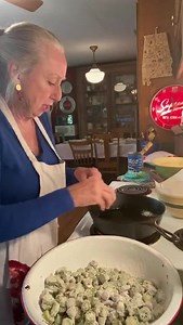 6.3M views · 89K reactions | Fried Okra And Hoosier sugar Daddy syrup on Biscuits | Cooking with Brenda Gantt | Facebook