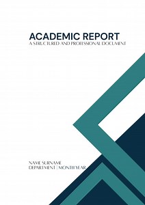 Academic Report Cover Templates | Professional Canva Cover Design | Minimal University & Administrative Report | Canva Editable | Set 01 - Etsy Canada