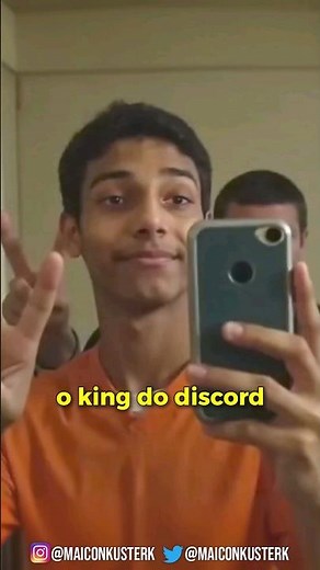 king do discord fazendo tour pela cadeia onde ta preso