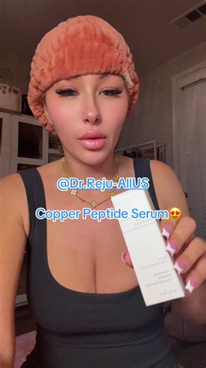 I’ve been trying the Dr. Reju-All Advanced PDRN Copper Peptide Serum, and I’m really excited about this one! 💙 Copper peptides (like GHK-Cu) are ingredients that help support healthier-looking skin by improving the appearance of firmness, elasticity, and overall texture. Combined with PDRN and hyaluronic acid, this serum helps deeply hydrate, smooth, and leave your skin looking plump and radiant. It feels lightweight, absorbs quickly, and layers perfectly under the rest of my skincare routine. 
