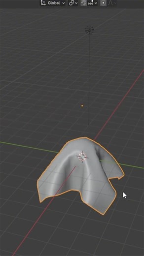 Falling plane Blender animation #shorts #blender #3dmodeling #3danimation