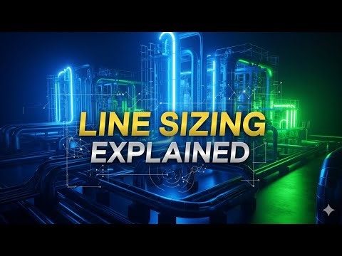 Line Sizing Explained | Process Design Basics for Engineers |Design Hub|