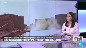 9.8K views · 115 reactions | ️ ⛈️ Parts of the #Sahara #desert is expected to receive 30-50 times the usual #rainfall expected in September, bringing in rain to an area that receives little to no rain during the course of the year. FRANCE 24's Environment Editor Valerie Dekimpe explains how it may play out ⤵️ | FRANCE 24 English | Facebook
