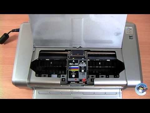 How to Change Ink Cartridges in a Canon Pixma IP100