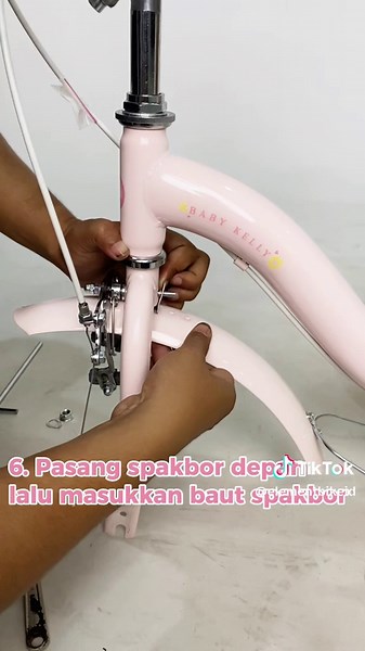 Tutorial Rakit Sepeda Element Kids Kelly yang Mudah